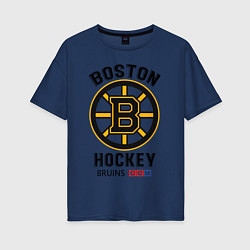 Женская футболка оверсайз BOSTON BRUINS NHL