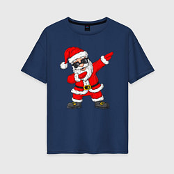 Женская футболка оверсайз Dabing Santa