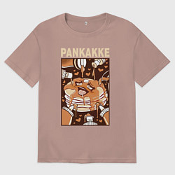 Женская футболка оверсайз Pankakke