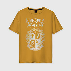 Женская футболка оверсайз Академия Амбрелла
