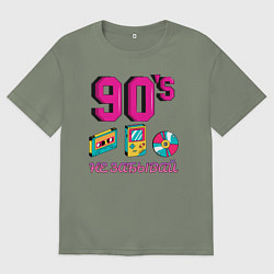 Женская футболка оверсайз НЕ ЗАБЫВАЙ 90-е