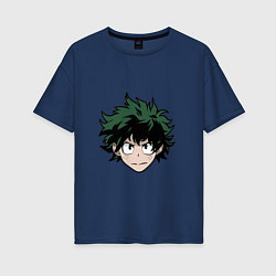 Женская футболка оверсайз Izuku Midoriya