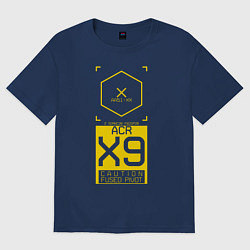 Женская футболка оверсайз ACR X9 Cyberpunk 2077