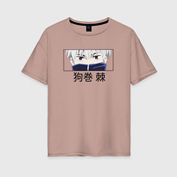 Женская футболка оверсайз Магическая Битва