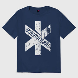 Женская футболка оверсайз TRAUMA TEAM Cyberpunk 2077