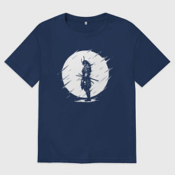 Женская футболка оверсайз САМУРАИ SAMURAI