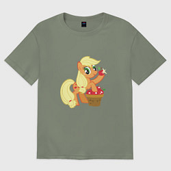 Футболка оверсайз женская Applejack, цвет: авокадо