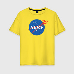Женская футболка оверсайз Nerv