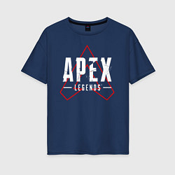 Футболка оверсайз женская APEX LEGENDS LOGO, цвет: тёмно-синий