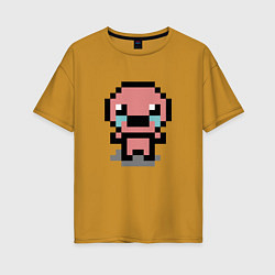 Женская футболка оверсайз Pixel isaac