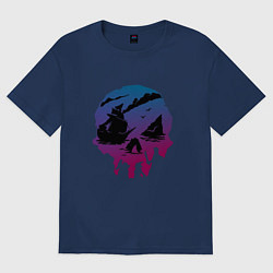 Женская футболка оверсайз Море воров