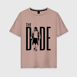 Женская футболка оверсайз The Dude