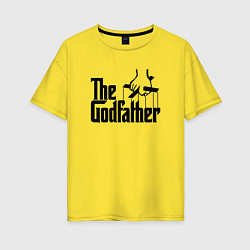 Женская футболка оверсайз The Godfather