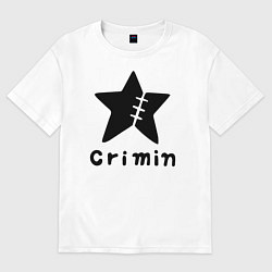 Футболка оверсайз женская Crimin бренд One Piece, цвет: белый