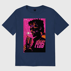 Женская футболка оверсайз Тайлер Дёрден, Бойцовский клуб