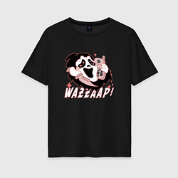 Женская футболка оверсайз Очень страшное кино - Wazzaap Крик