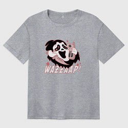 Женская футболка оверсайз Очень страшное кино - Wazzaap Крик