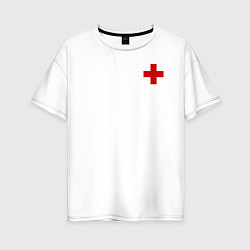 Женская футболка оверсайз Hospital Classic