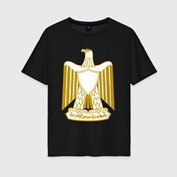 Женская футболка оверсайз Египет Египетский герб