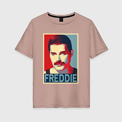 Женская футболка оверсайз Freddie