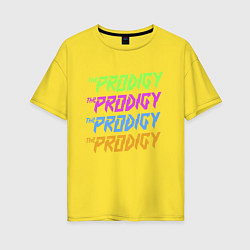 Женская футболка оверсайз The Prodigy