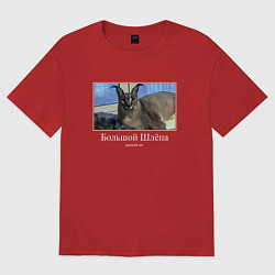 Женская футболка оверсайз Большой Шлёпа