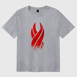 Женская футболка оверсайз DEAD SPACE ОБЕЛИСК