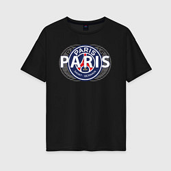 Женская футболка оверсайз PSG Core Wordmark Graphic New 202223