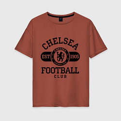 Женская футболка оверсайз Chelsea Football Club