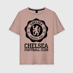 Женская футболка оверсайз Chelsea FC: Emblem