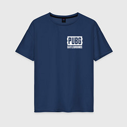 Женская футболка оверсайз PUBG: Battlegrounds