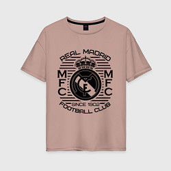 Женская футболка оверсайз Real Madrid MFC