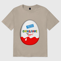 Женская футболка оверсайз ОЖИДАНИЕ ЧУДА