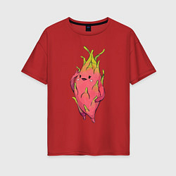 Женская футболка оверсайз Драконья ягода