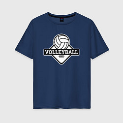 Женская футболка оверсайз Volleyball