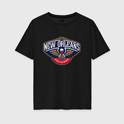 Женская футболка оверсайз New orleans PELIKANS