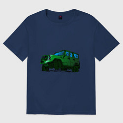 Женская футболка оверсайз УАЗ Хантер I Hunter