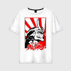 Женская футболка оверсайз Гуррен-Лаганн