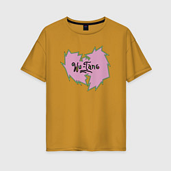 Женская футболка оверсайз Wu-Tang Boom