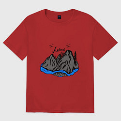 Женская футболка оверсайз Altay 1