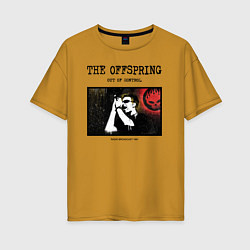 Женская футболка оверсайз The Offspring out of control