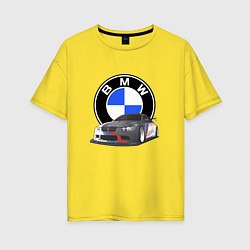 Женская футболка оверсайз БМВ Е92 BMW E92