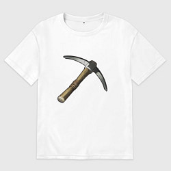 Женская футболка оверсайз Кирка из Раста