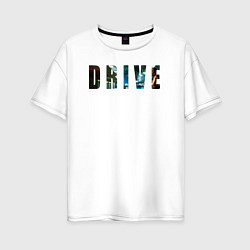 Женская футболка оверсайз DRIVE film