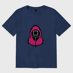 Футболка оверсайз женская One Soldier, цвет: тёмно-синий