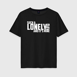 Женская футболка оверсайз Lonely Day - System Of A Down
