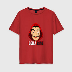 Женская футболка оверсайз Белла Чао