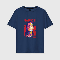 Женская футболка оверсайз Nairobi Girl