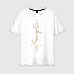 Женская футболка оверсайз Бестиарий Лавкрафта - Великие Древние