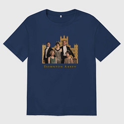 Женская футболка оверсайз Downton Abbey Аббатство Даунтон